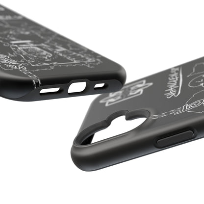 Shadows Protect Magnetic Tough iPhone Case - Unique Design for Clen Warriors