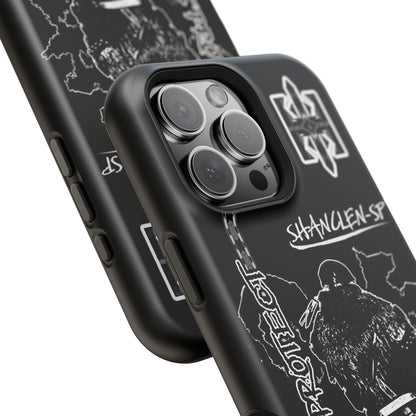 Shadows Protect Magnetic Tough iPhone Case - Unique Design for Clen Warriors