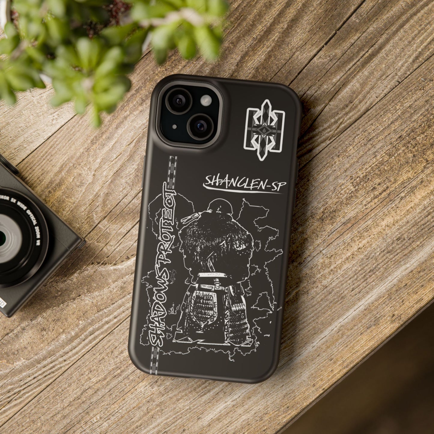 Shadows Protect Magnetic Tough iPhone Case - Unique Design for Clen Warriors