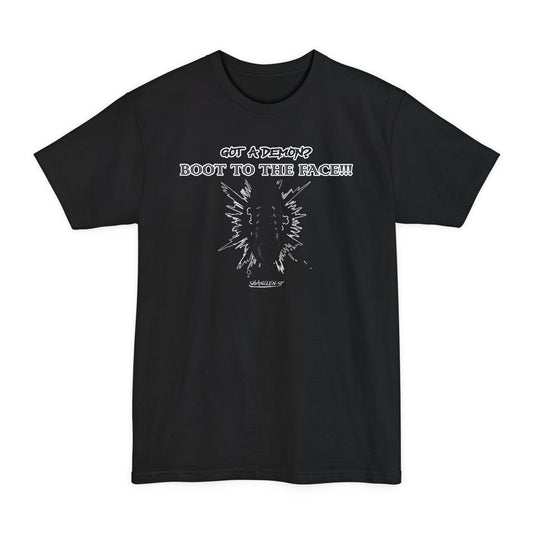 BOOT TO THE FACE!!! Version 2!!! Beefy Graphic T-Shirt, Unisex Tall size Tee