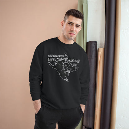BOOT TO THE FACE!!! Version 2!!! Champion Sweatshirt with Bold Graphic, Cozy Fashion Statement for Everyday Wear, Perfect Gift for Friends, Unisex Style, Casual Outfit [...]