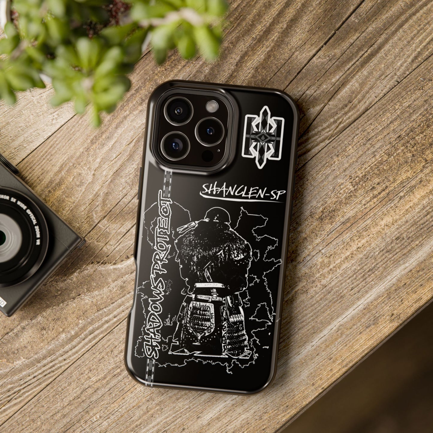 Shadows Protect Magnetic Tough iPhone Case - Unique Design for Clen Warriors