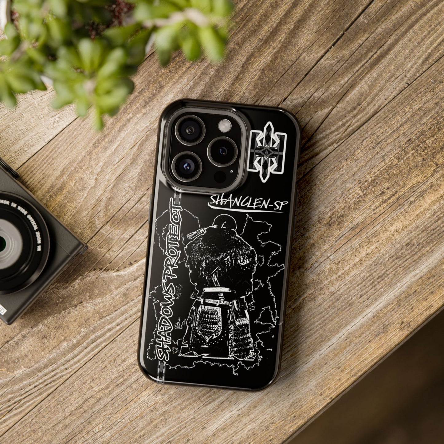 Shadows Protect Magnetic Tough iPhone Case - Unique Design for Clen Warriors