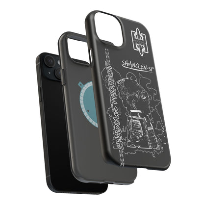 Shadows Protect Magnetic Tough iPhone Case - Unique Design for Clen Warriors