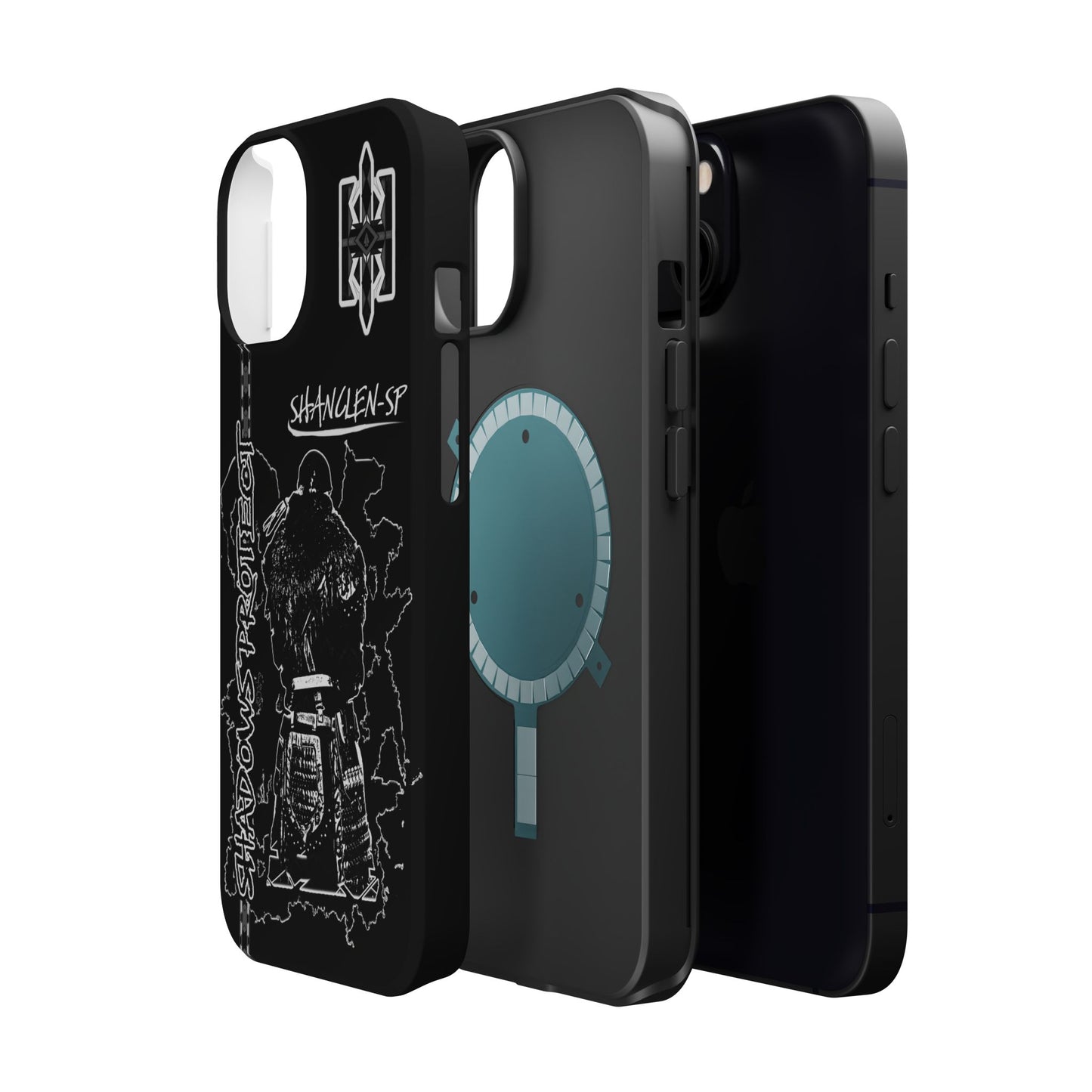 Shadows Protect Magnetic Tough iPhone Case - Unique Design for Clen Warriors