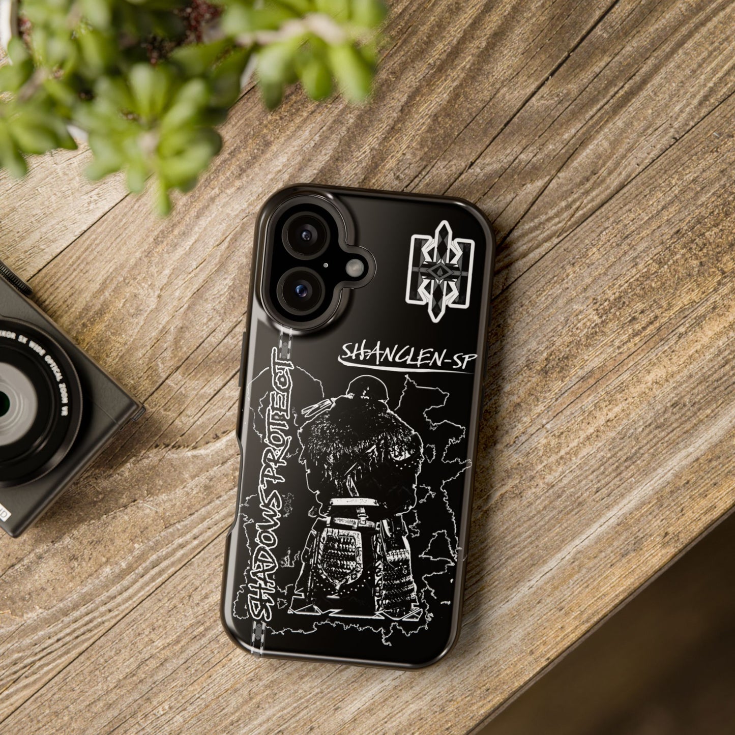 Shadows Protect Magnetic Tough iPhone Case - Unique Design for Clen Warriors