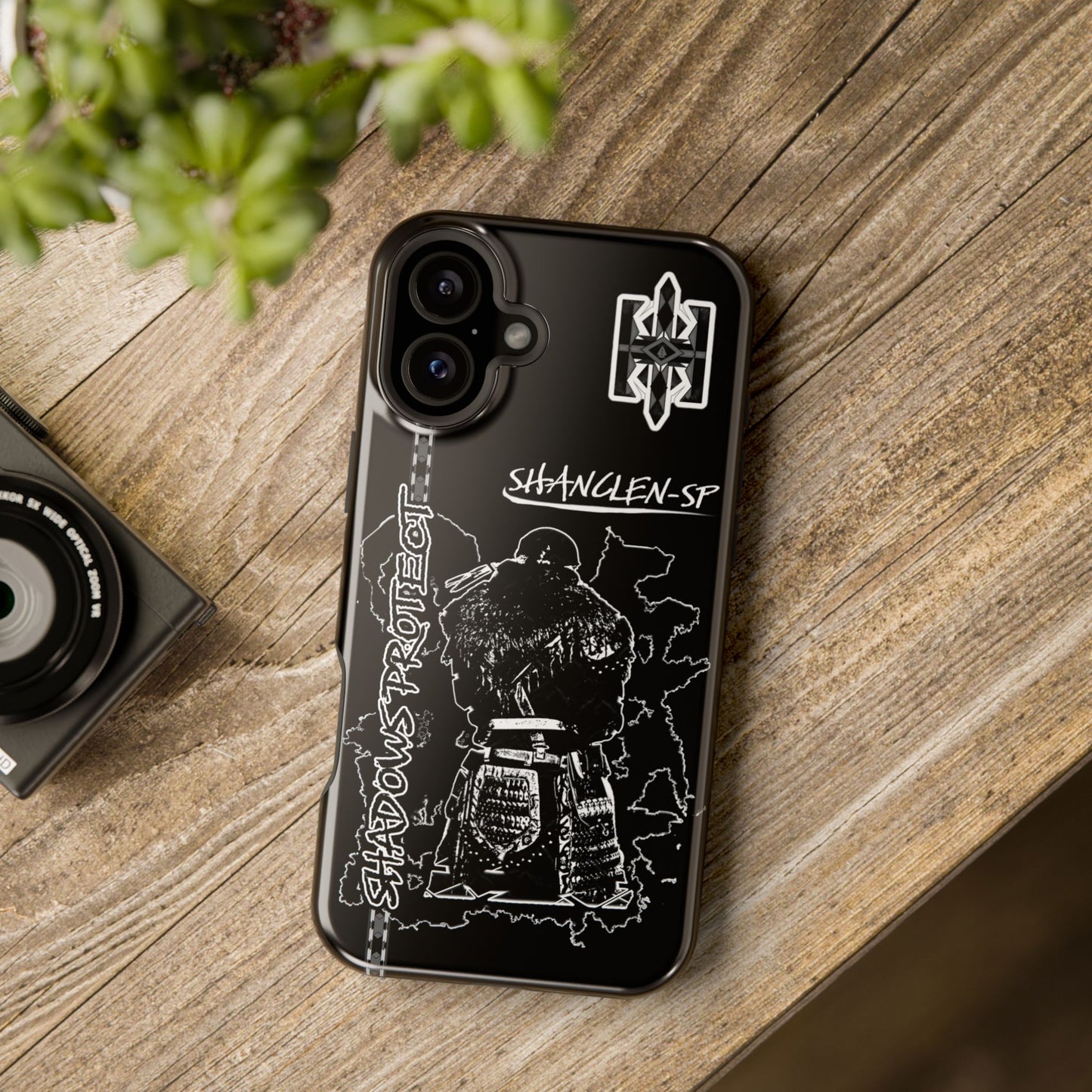 Shadows Protect Magnetic Tough iPhone Case - Unique Design for Clen Warriors