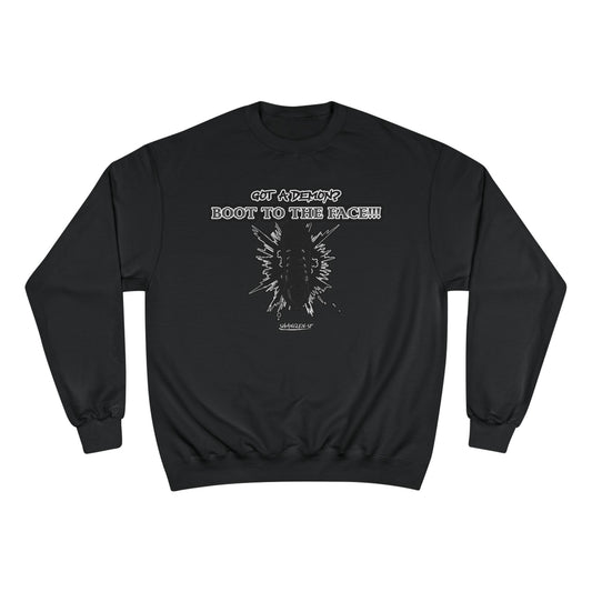BOOT TO THE FACE!!! Champion Sweatshirt with Bold Graphic, Cozy Fashion Statement for Everyday Wear, Perfect Gift for Friends, Unisex Style, Casual Outfit [...]