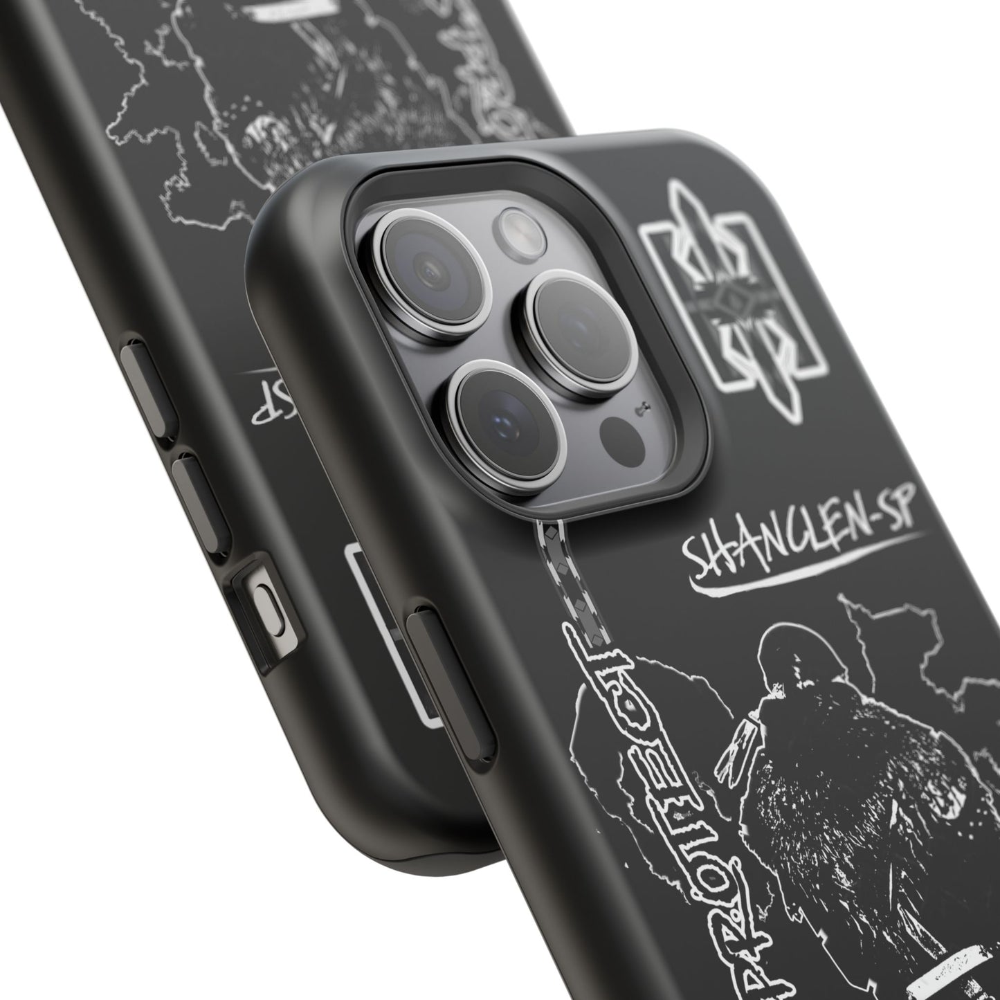 Shadows Protect Magnetic Tough iPhone Case - Unique Design for Clen Warriors
