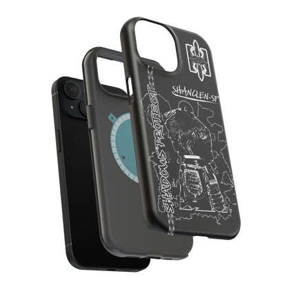 Shadows Protect Magnetic Tough iPhone Case - Unique Design for Clen Warriors