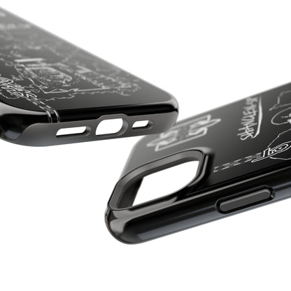 Shadows Protect Magnetic Tough iPhone Case - Unique Design for Clen Warriors