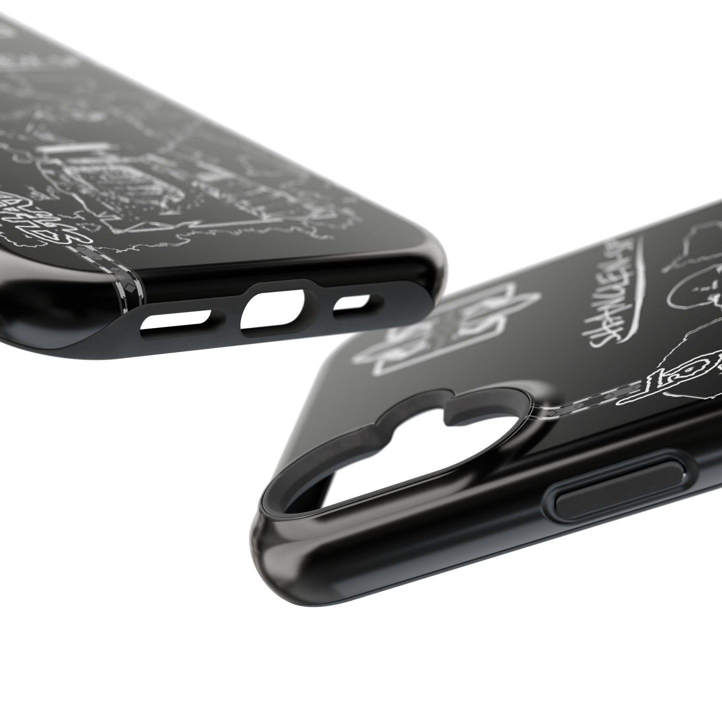 Shadows Protect Magnetic Tough iPhone Case - Unique Design for Clen Warriors