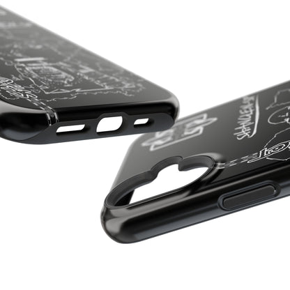 Shadows Protect Magnetic Tough iPhone Case - Unique Design for Clen Warriors